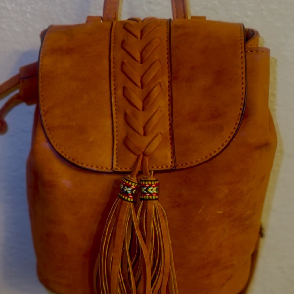Mini Backpack Boho Day Rucksack - Picture 2 of 5